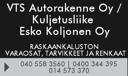VTS Autorakenne Oy / Kuljetusliike Esko Koljonen